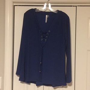 Royal blue blouse Medium